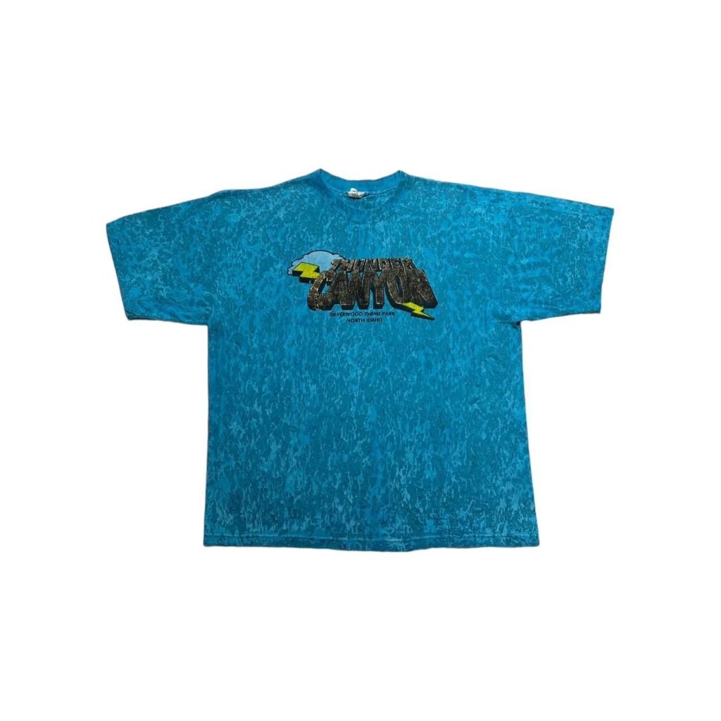 Vintage Thunder Canyon Silverwood Theme Park T-Shirt